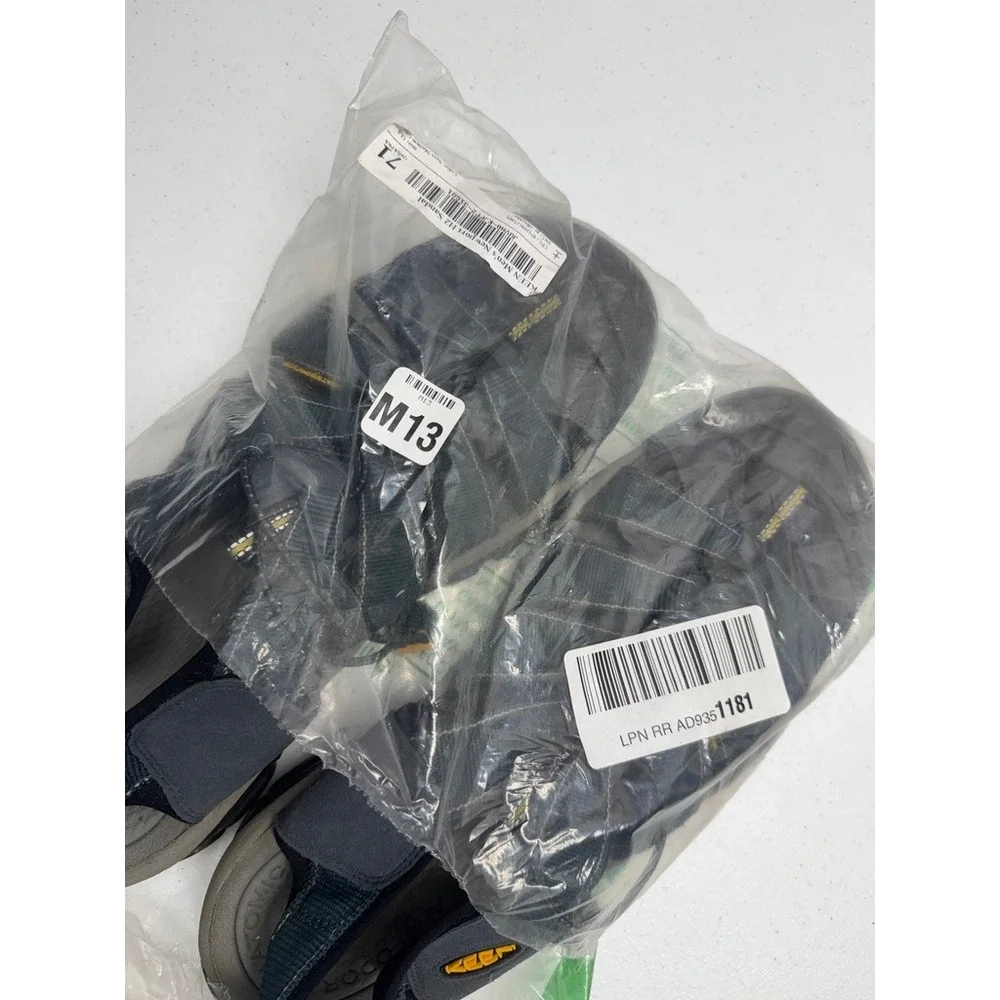 KEEN Newport H2 Mens 13 Blue Gray Waterproof Hiking Sandals